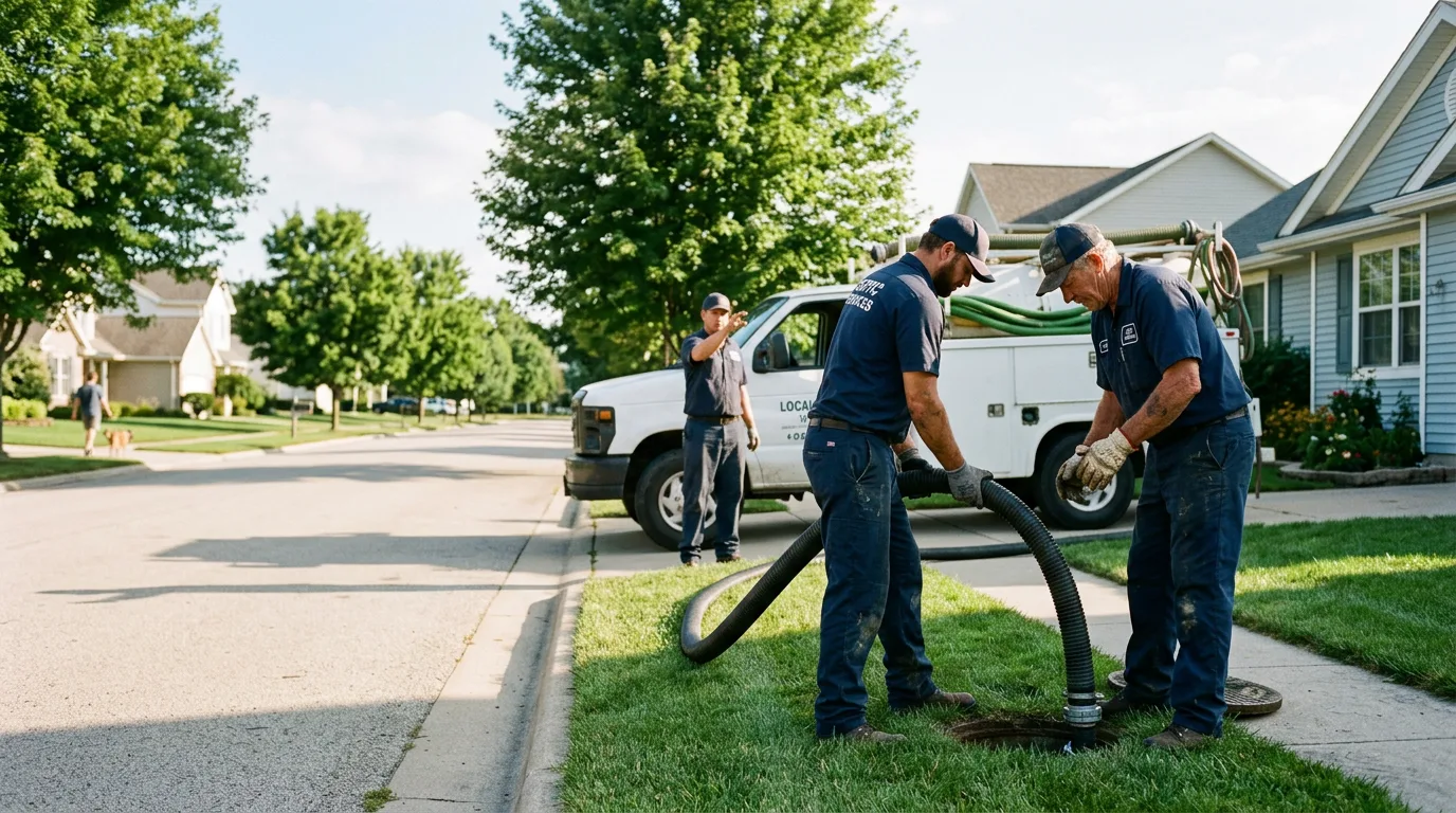 Grease Trap Pumping in Grove City, OH